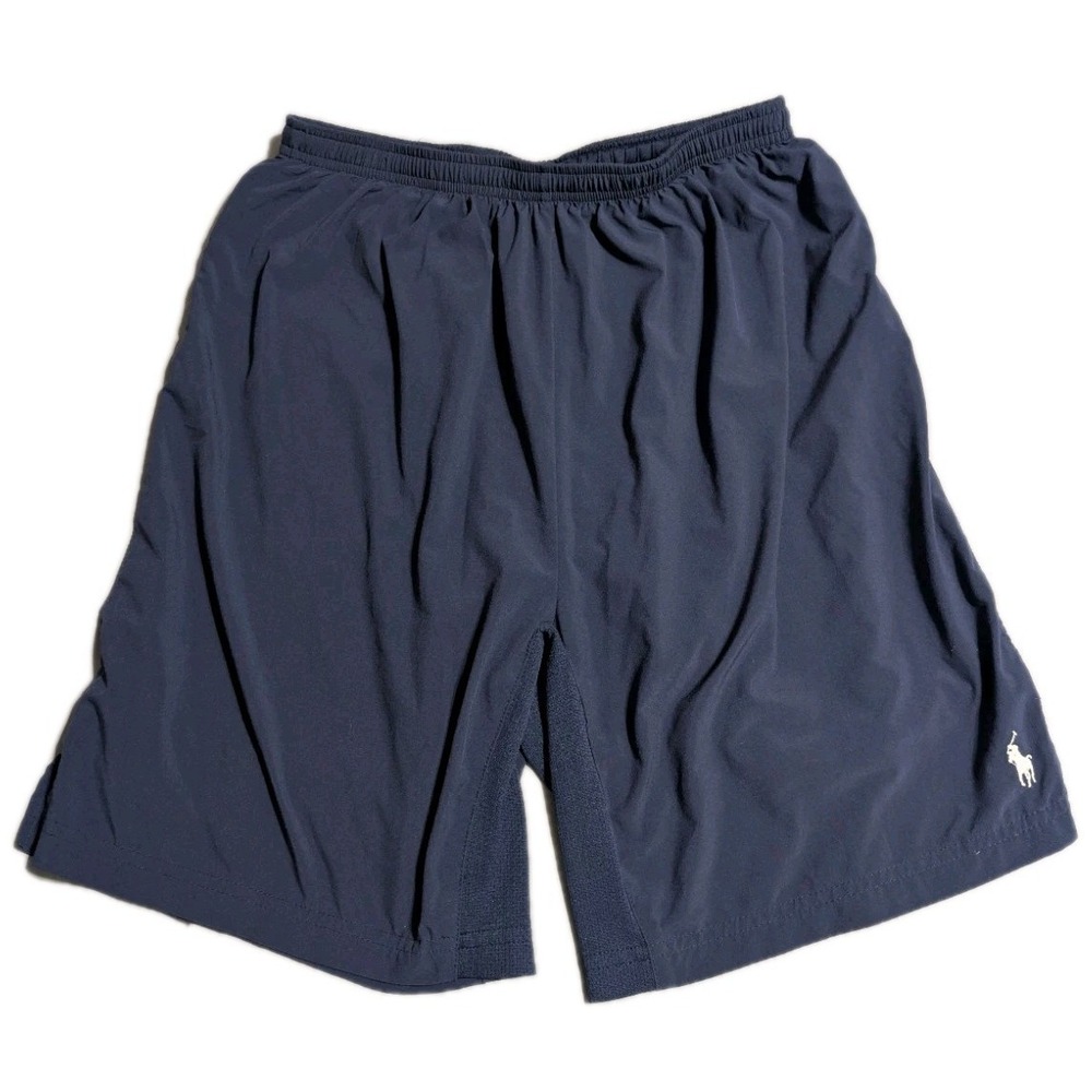 Polo Ralph Lauren Athletic Shorts Mens Small Navy Performance Running Gym